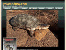 Tablet Screenshot of pelomedusa.com